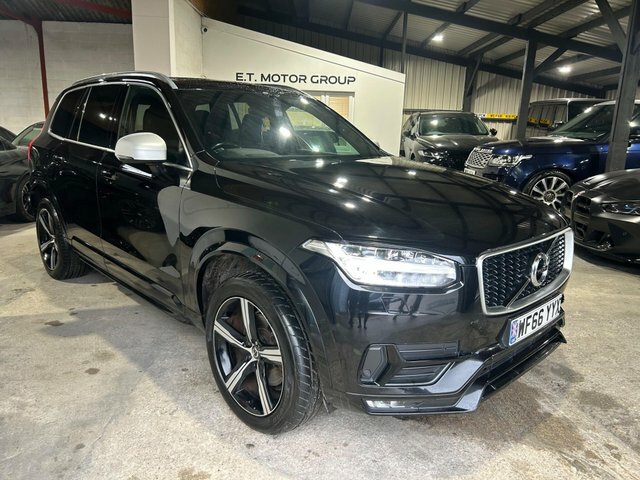 Volvo XC90 2.0 D5 Powerpulse R-design 4Wd Euro 6 S S 5 WF66YYX Black #5