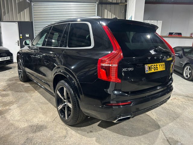 Volvo XC90 2.0 D5 Powerpulse R-design 4Wd Euro 6 S S 5 WF66YYX Black #4