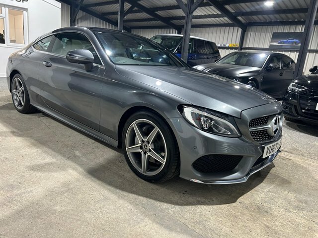 Mercedes-Benz C Class 2.0 C200 Amg Line Premium Plus G-tronic Euro 6 Grey