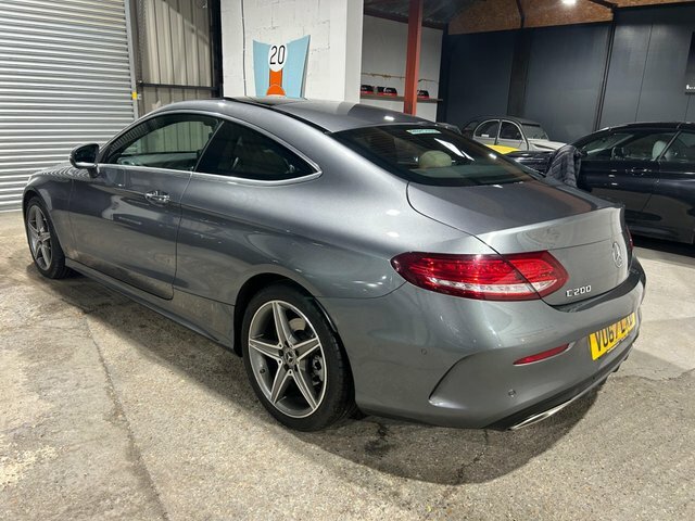 Mercedes-Benz C Class 2.0 C200 Amg Line Premium Plus G-tronic Euro 6 VU67LXD Grey #4