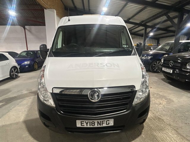 Vauxhall Movano 2.3 Cdti 3500 Biturbo Fwd L1 H2 Euro 6 S S EY18NFG White #3