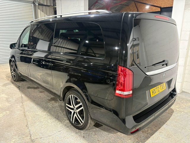 Mercedes-Benz V Class 2.0 V220d Sport G-tronic Euro 6 S S Xlwb HX72TXS Black #4