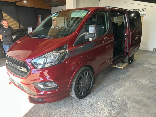 Ford Tourneo Custom 2.0 320 Ecoblue Titanium L1 Euro 6 S S SG22THN Red #4