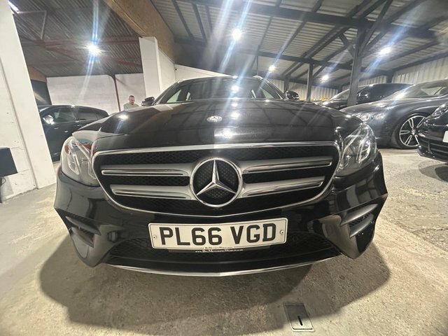 Mercedes-Benz E Class 2.0 E220d Amg Line G-tronic Euro 6 S S PL66VGD Black #3