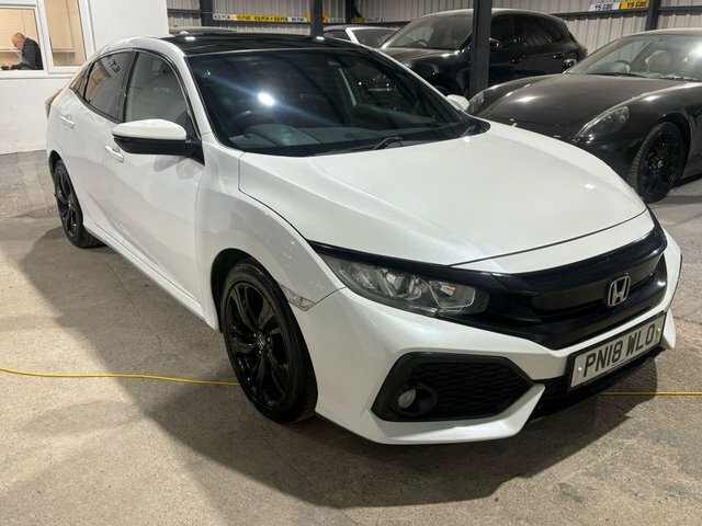 Honda Civic 1.0 Vtec Turbo Ex Euro 6 S S White