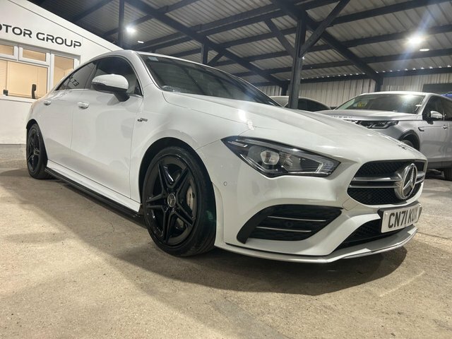 Mercedes-Benz CLA Class 2.0 Cla35 Amg Coupe 7G-dct 4Matic Euro 6 S S CN71KUX White #2