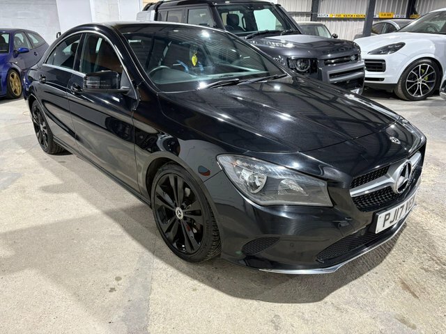 Mercedes-Benz CLA Class 2.1 Cla200d Sport Coupe 7G-dct Euro 6 S S PJ17VEM Black