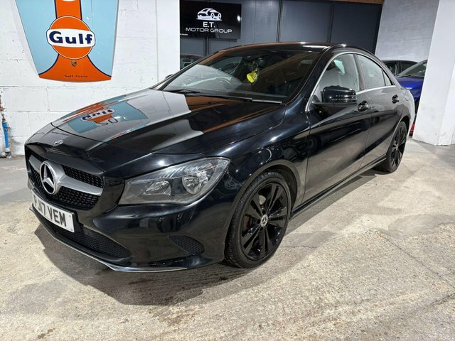 Mercedes-Benz CLA Class 2.1 Cla200d Sport Coupe 7G-dct Euro 6 S S PJ17VEM Black #3