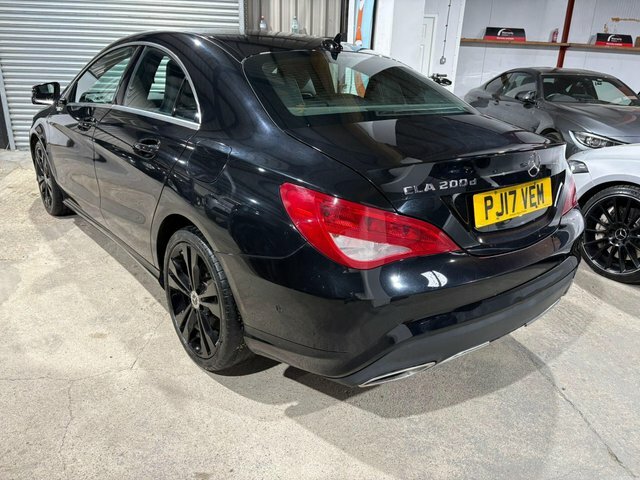 Mercedes-Benz CLA Class 2.1 Cla200d Sport Coupe 7G-dct Euro 6 S S PJ17VEM Black #4
