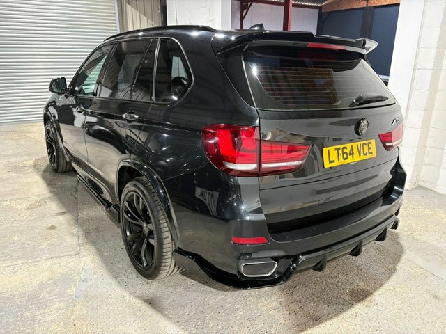 BMW X5 3.0 40D M Sport Xdrive Euro 6 S S LT64VCE Black #4