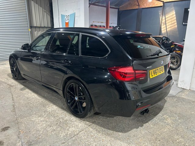 BMW 3 Series 3.0 330D M Sport Shadow Edition Touring Xdriv LV67CFD Black #5