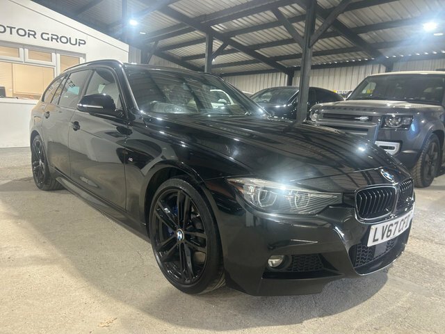 BMW 3 Series 3.0 330D M Sport Shadow Edition Touring Xdriv LV67CFD Black #6