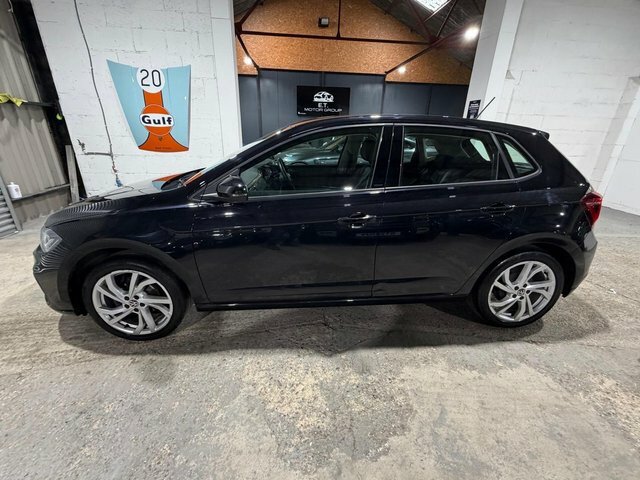 Volkswagen Polo 1.0 Tsi Style Euro 6 S S GF22XCM Black #4