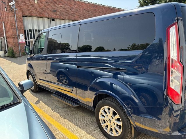 Ford Tourneo Custom 2.0 310 Ecoblue Titanium L2 Euro 6 S S Blue #2