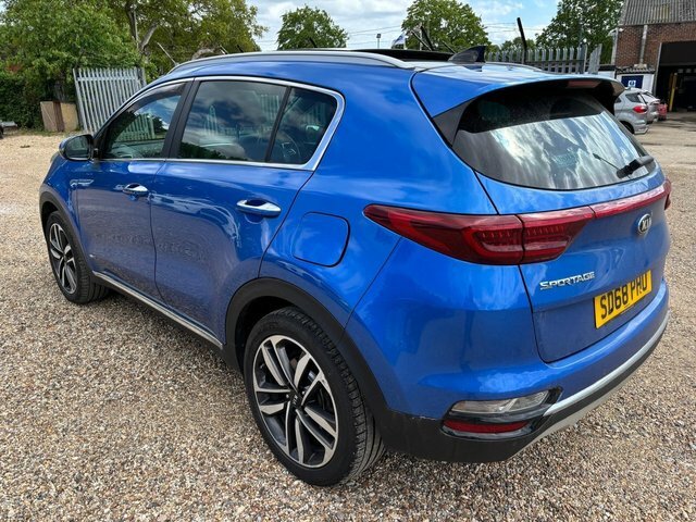 Kia Sportage 1.6 T-gdi 4 Dct Awd Euro 6 S S SD68PHU Blue #3