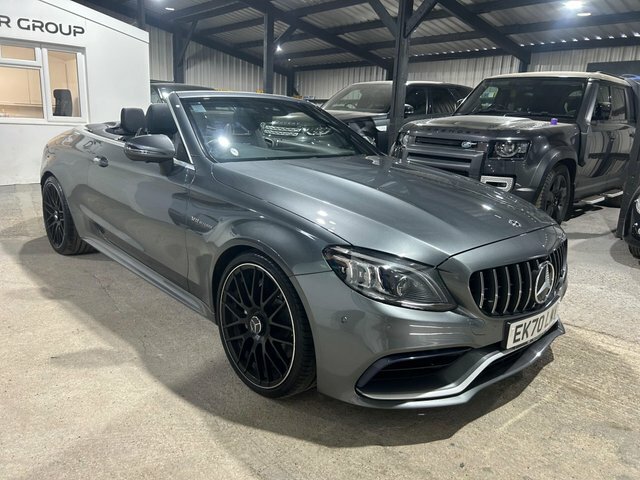Mercedes-Benz C Class 4.0 C63 V8 Biturbo Amg Premium Plus Cabriolet Sp Grey