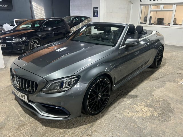 Mercedes-Benz C Class 4.0 C63 V8 Biturbo Amg Premium Plus Cabriolet Sp EK70LWV Grey #3