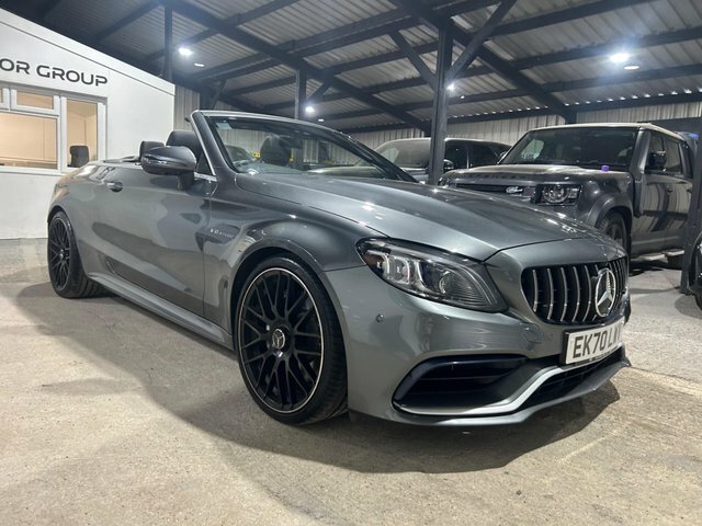 Mercedes-Benz C Class 4.0 C63 V8 Biturbo Amg Premium Plus Cabriolet Sp EK70LWV Grey #5