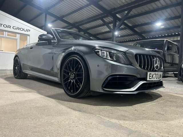 Mercedes-Benz C Class 4.0 C63 V8 Biturbo Amg Premium Plus Cabriolet Sp EK70LWV Grey #6