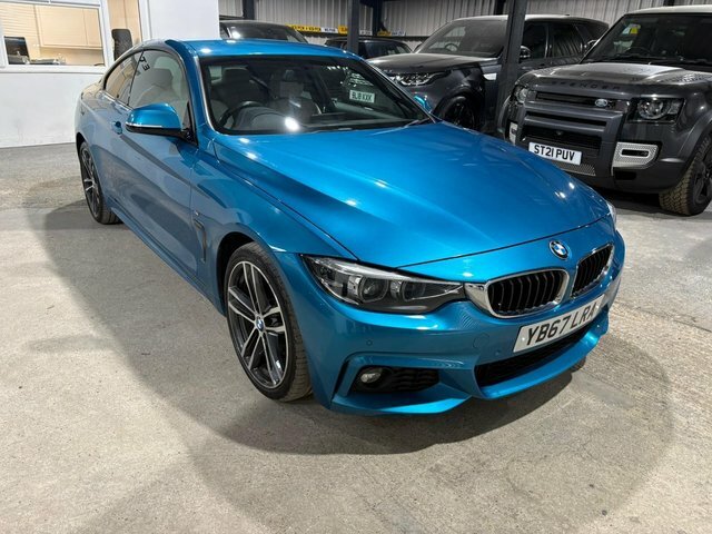 BMW 4 Series 2.0 420I M Sport Xdrive Euro 6 S S Blue