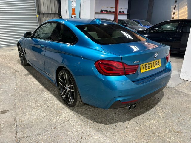 BMW 4 Series 2.0 420I M Sport Xdrive Euro 6 S S Blue #4