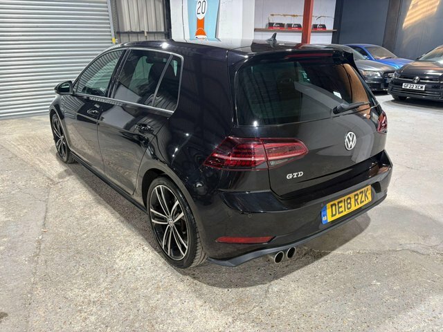 Volkswagen Golf 2.0 Tdi Gtd Dsg Euro 6 S S DE18RZK Black #4