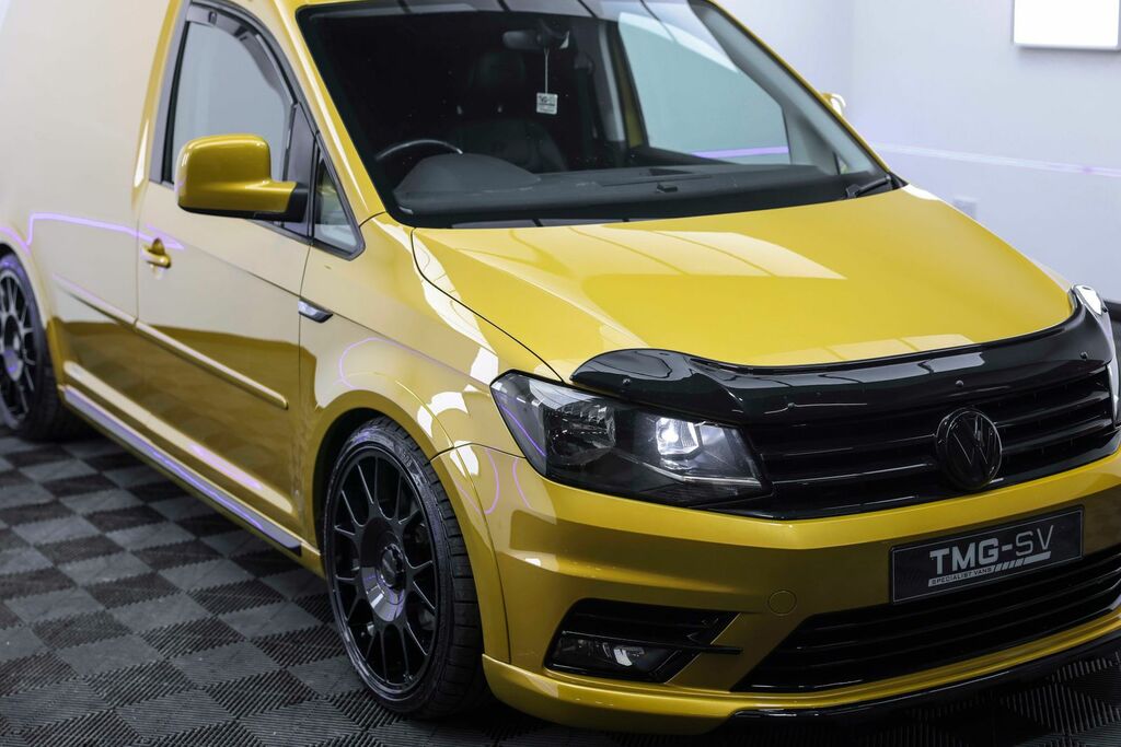 Volkswagen Caddy 2.0L C20 Tdi Highline Euro 6 Tmg Cad CT17BGK Yellow #6