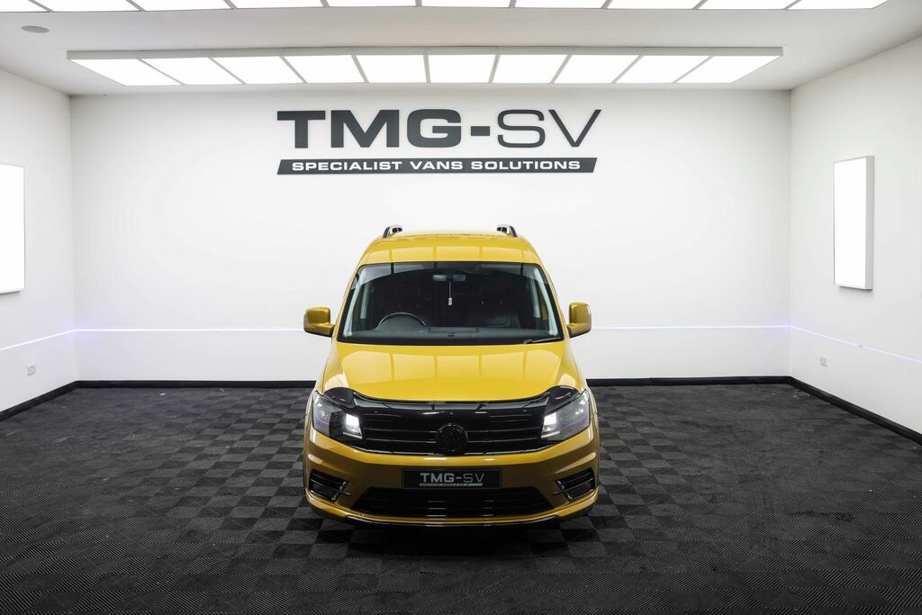 Volkswagen Caddy 2.0L C20 Tdi Highline Euro 6 Tmg Cad CT17BGK Yellow #2