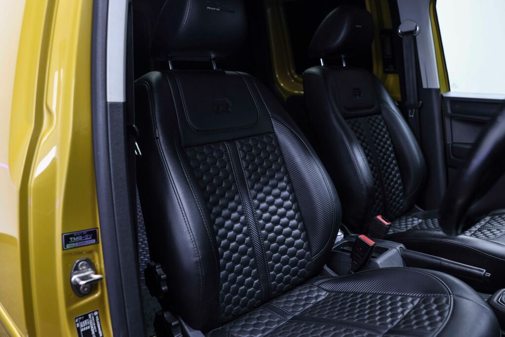Volkswagen Caddy 2.0L C20 Tdi Highline Euro 6 Tmg Cad CT17BGK Yellow #4