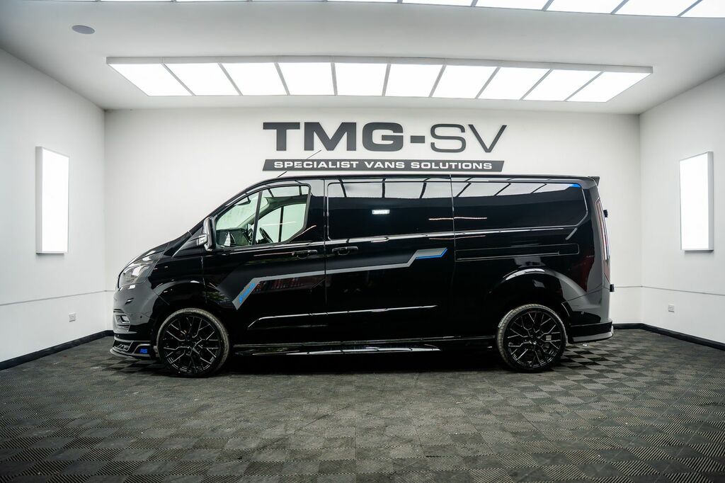 Ford Transit Custom 2.0 300 Ransit Custim Rs Sport Limited Panel Van 5 YM69ONJ Black #3