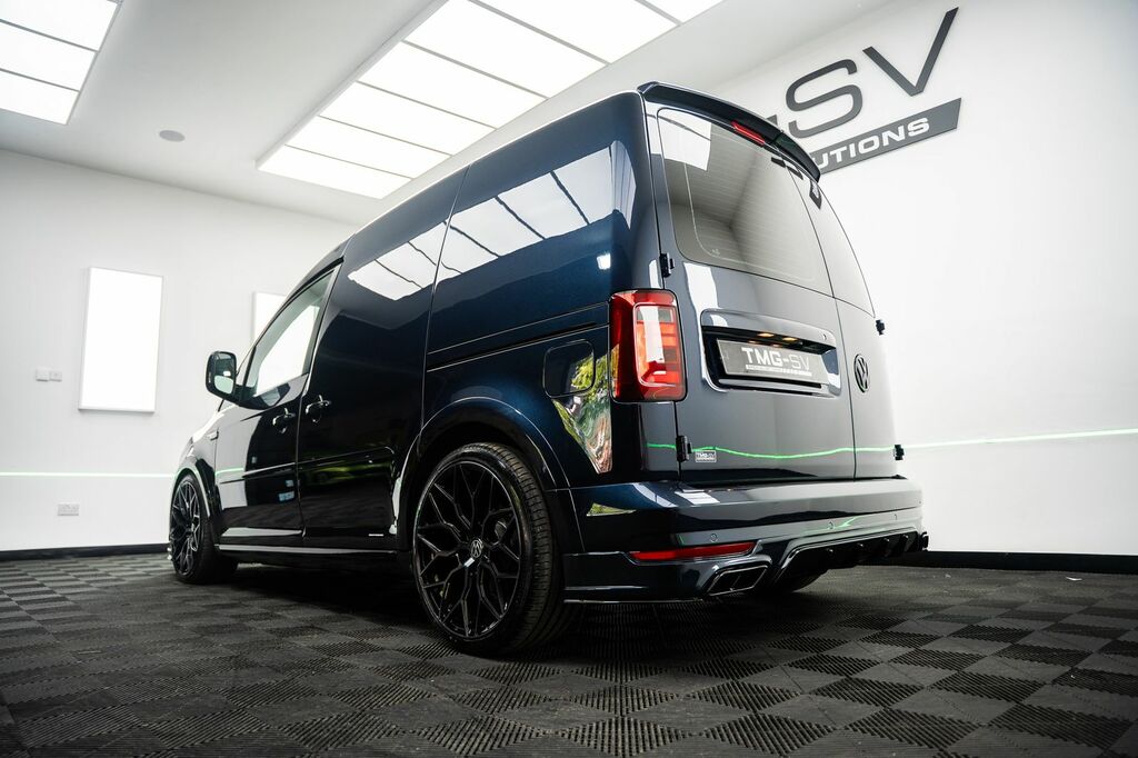 Volkswagen Caddy 2.0 Tdi C20 Highline Panel Van Dsg Swb Blue #4