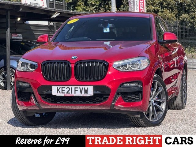 BMW X4 20D 2.0 Mht M-sport Xdrive Hybrid - 4K Extras Red