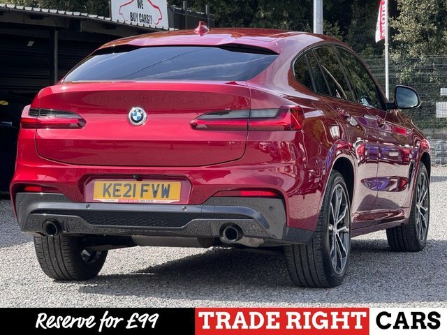 BMW X4 20D 2.0 Mht M-sport Xdrive Hybrid - 4K Extras Red #3