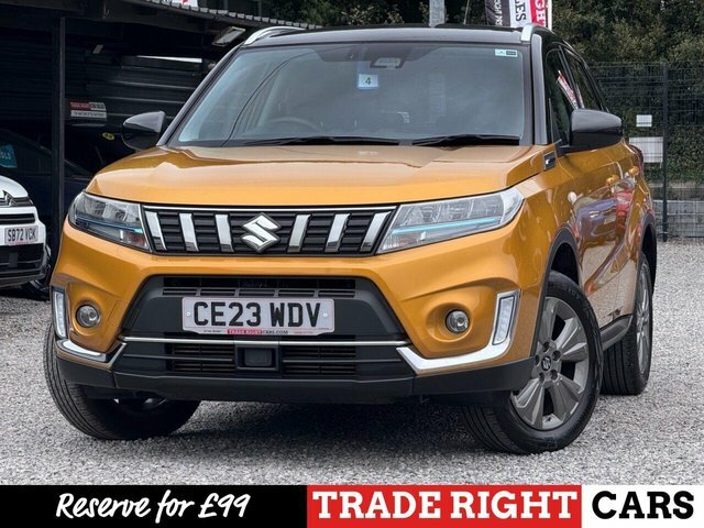 Suzuki Vitara 1.4 Boosterjet Mhev Sz-t Nav - One Owner Yellow