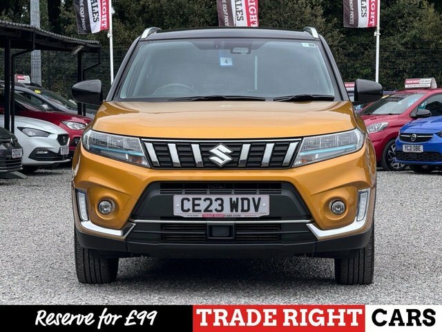 Suzuki Vitara 1.4 Boosterjet Mhev Sz-t Nav - One Owner CE23WDV Yellow #5