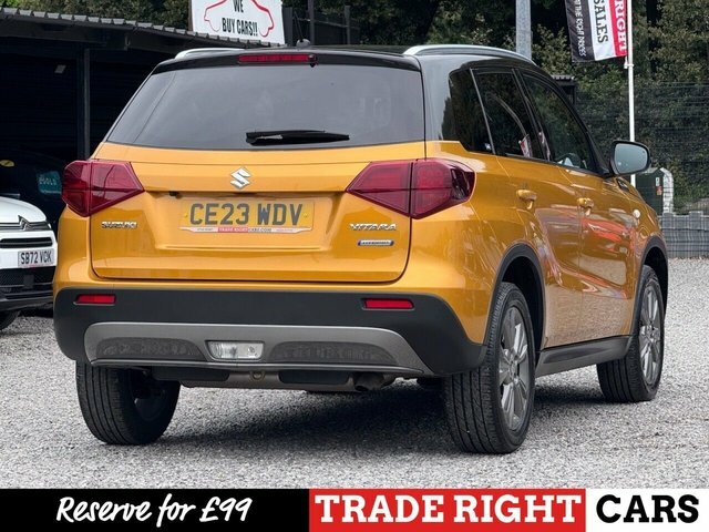 Suzuki Vitara 1.4 Boosterjet Mhev Sz-t Nav - One Owner CE23WDV Yellow #3