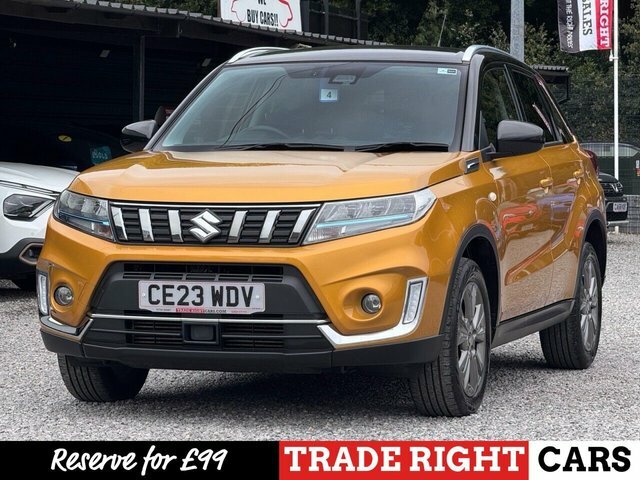 Suzuki Vitara 1.4 Boosterjet Mhev Sz-t Nav - One Owner CE23WDV Yellow #4