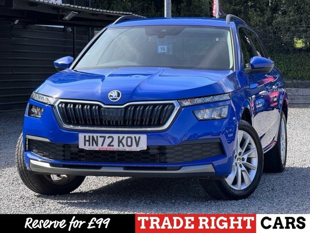 Skoda Kamiq 1.0 Tsi Se - One Owner Blue