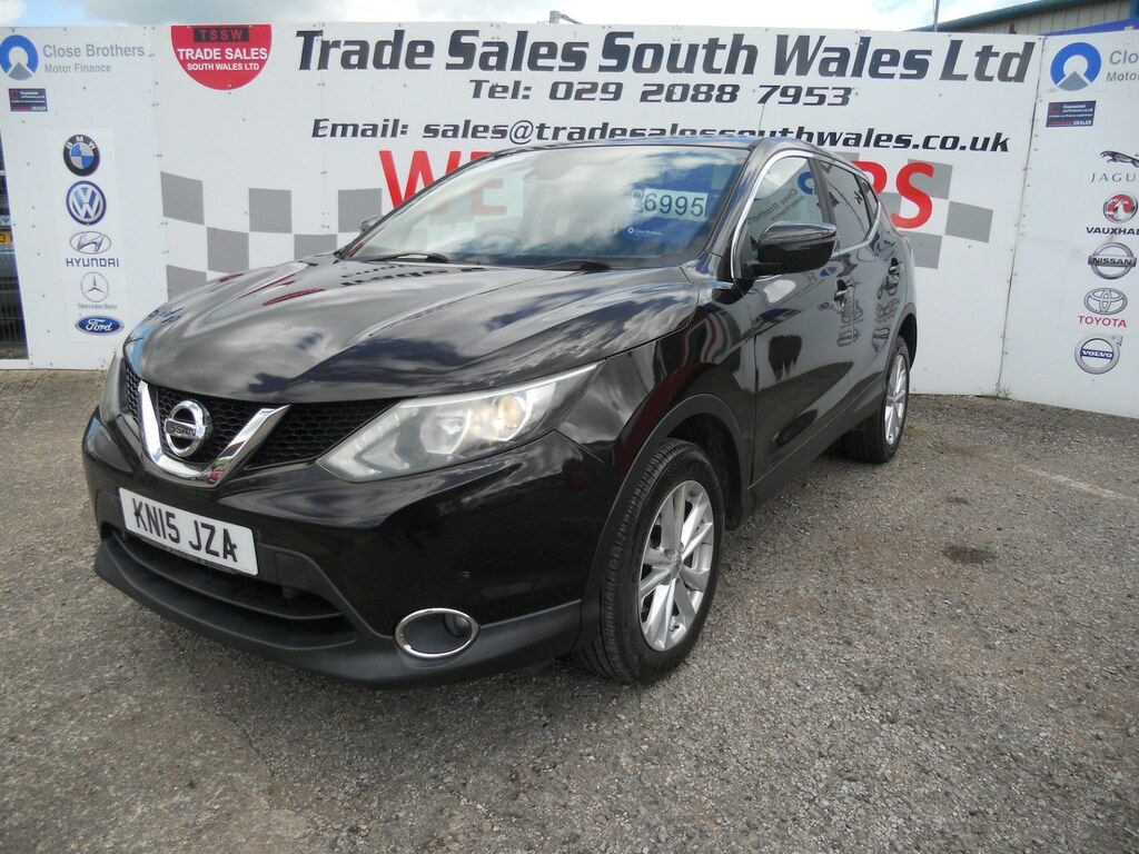 Nissan Qashqai 1.5 Dci Acenta KN15JZA Black #3
