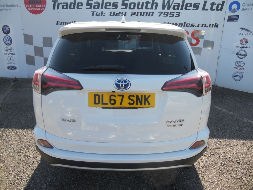 Toyota Rav 4 2.5 Vvt-i Hybrid Design Tss Cvt DL67SNK White #4