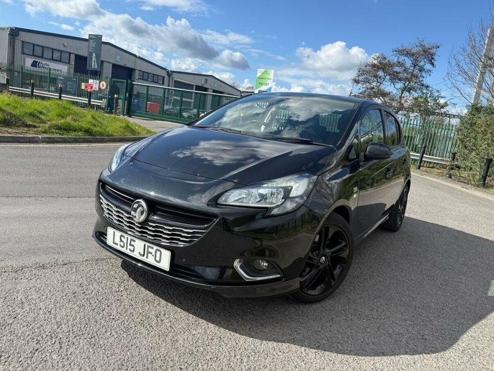 Vauxhall Corsa 1L Limited Edition LS15JFO Black