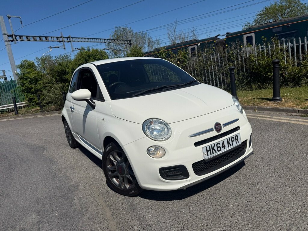 Fiat 500 1.2L S HK64KPR White #4