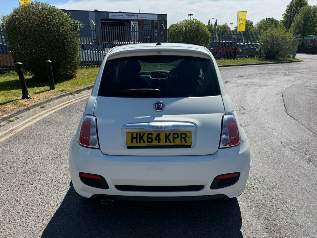 Fiat 500 1.2L S HK64KPR White #2