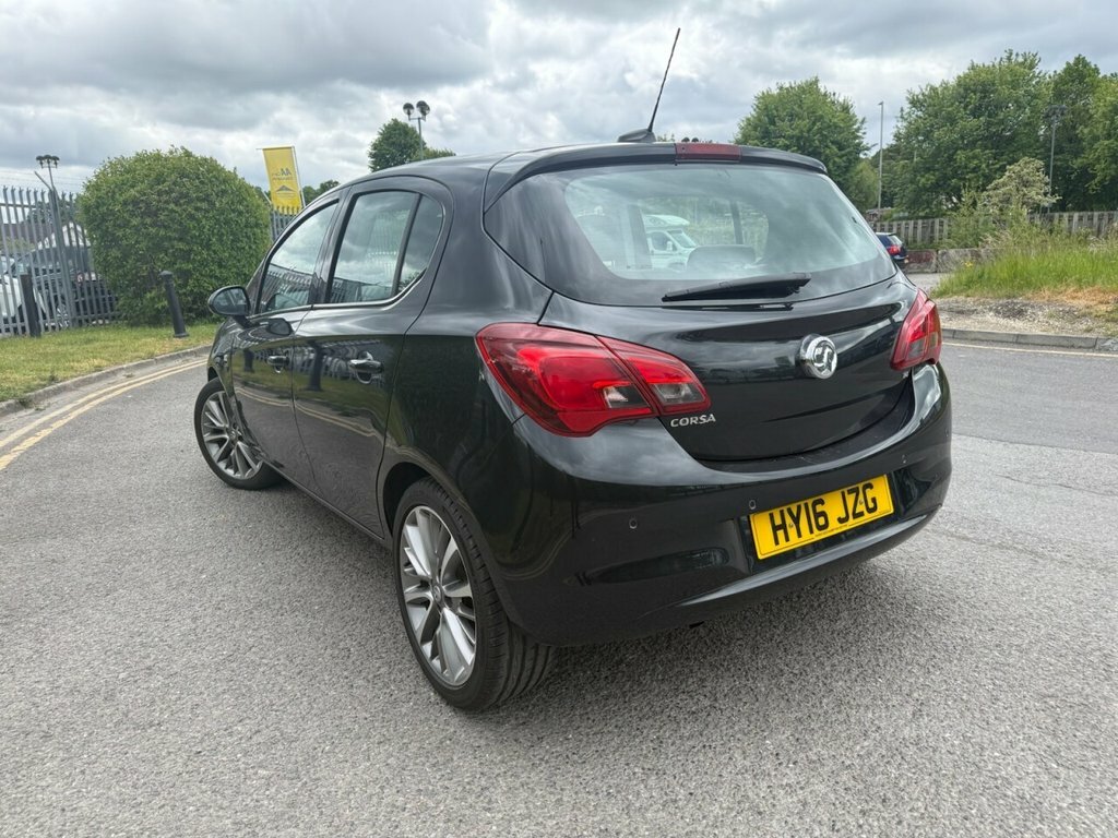 Vauxhall Corsa 1.4L Se HY16JZG Black #6