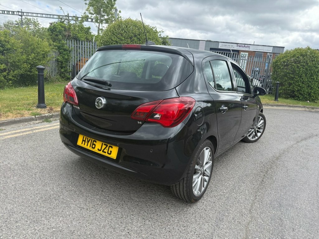 Vauxhall Corsa 1.4L Se HY16JZG Black #3