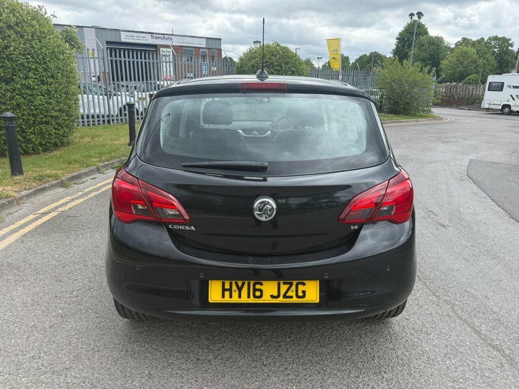 Vauxhall Corsa 1.4L Se HY16JZG Black #2