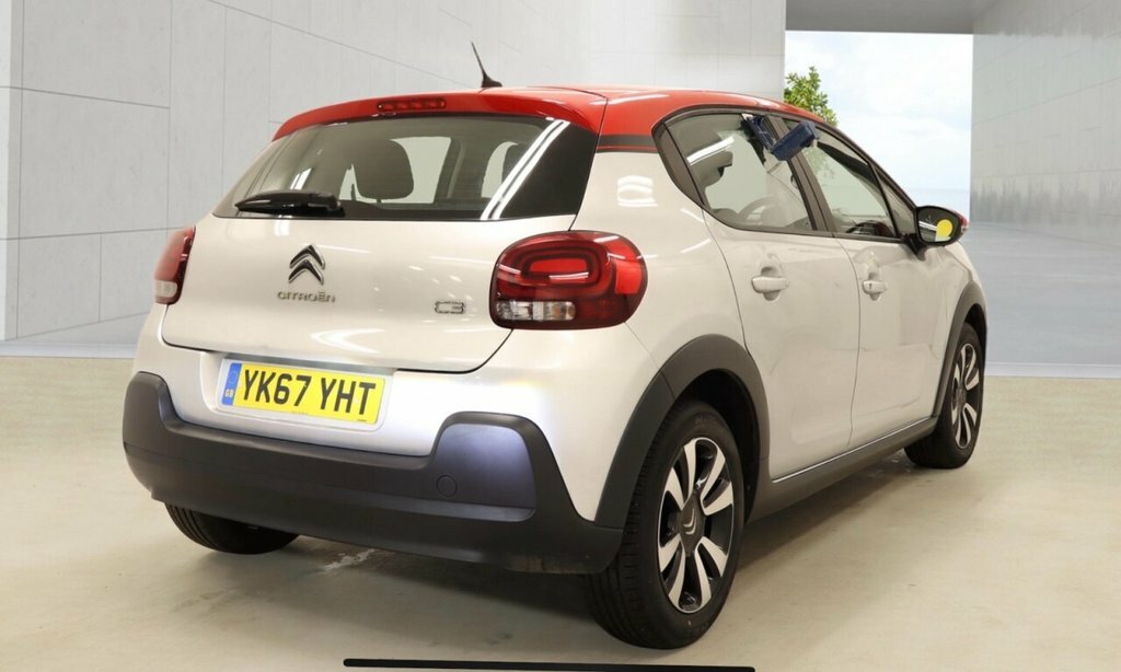Citroen C3 1.2L Feel YK67YHT Silver #4