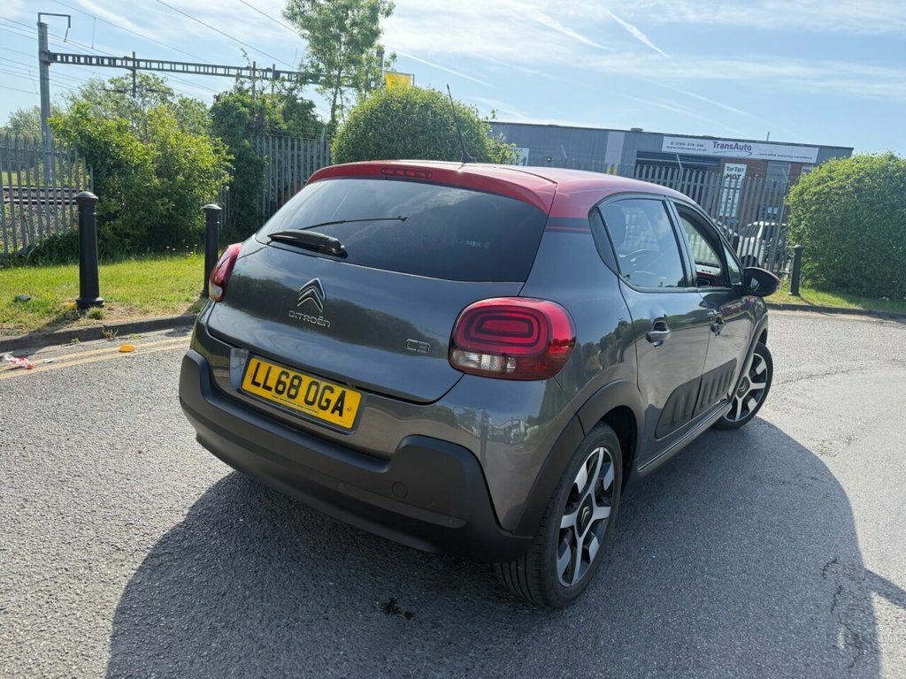 Citroen C3 1.2L Flair Nav Edition LL68OGA Grey #3