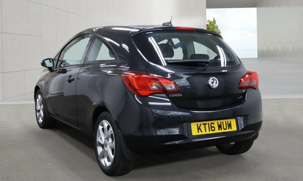 Vauxhall Corsa 1.4L Energy KT16WUW Black #3