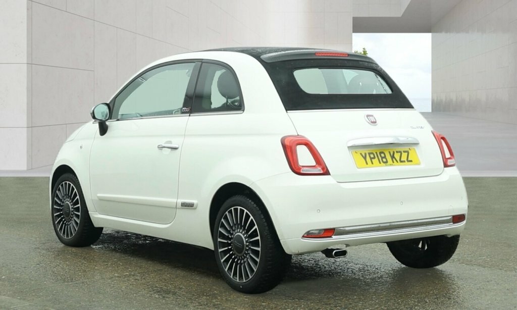 Fiat 500C 0.9L Lounge White #3